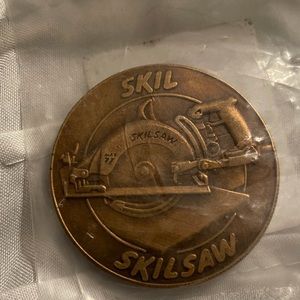 NIP Handyman Club Skilsaw Bronze Medallion